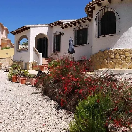 Villa Independiente Con Encanto Piscina Privada Vallada Jardin Vallado Calpe